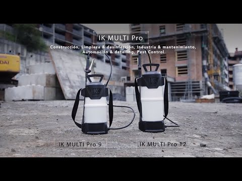 IK MULTI Pro 9 - Pulverizador profissional resistente a ácidos e desinfetantes