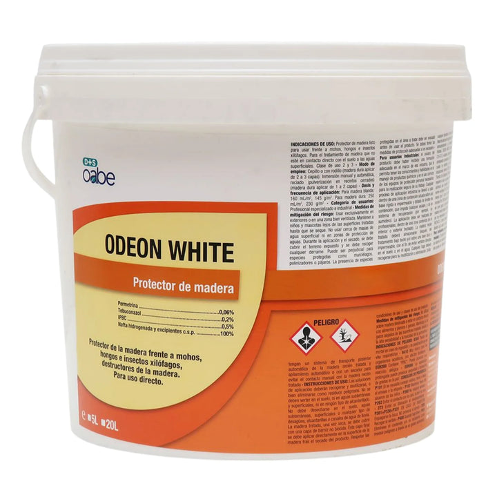 Protector madera Odeon White gel insectos xilófagos termita y carcoma