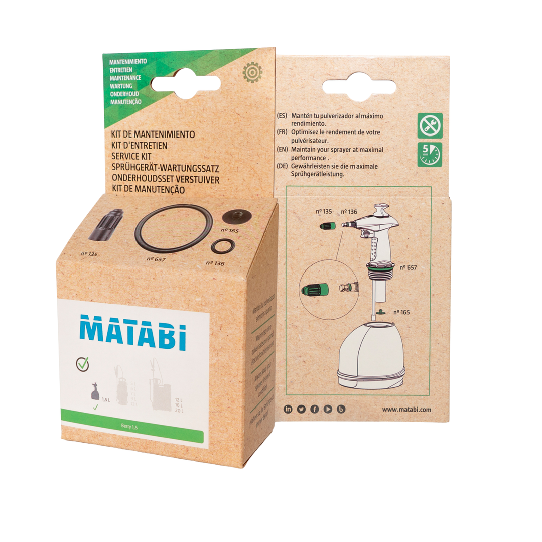 Kit mantenimiento Matabi Berry 1.5 con recambios originales