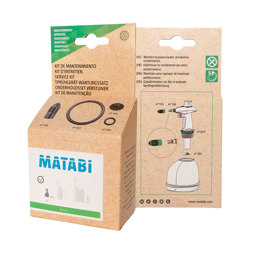 Kit mantenimiento Matabi Berry 1.5 con recambios originales