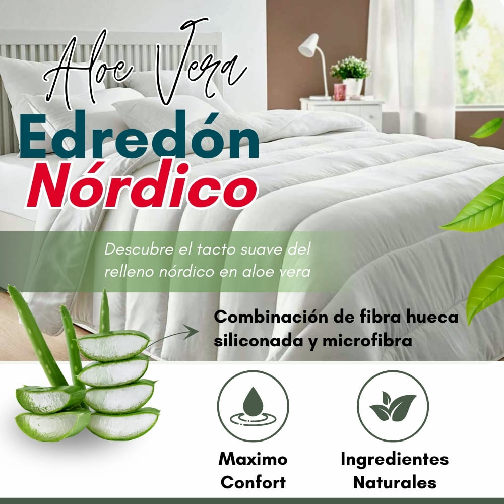 Remi - Edredon Aloe Vera 300gr/m²