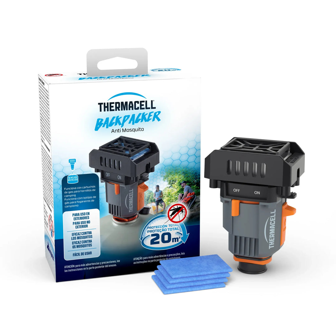 Thermacell Backpacker MR-BP Antimosquitos Portátil | Repelente para Camping, Pesca y Senderismo