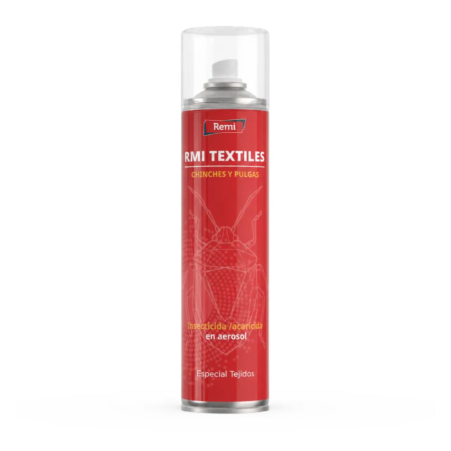 Spray Insecticida para Chinches y Pulgas especial tejidos 400 ml - Remi Hogar RMI
