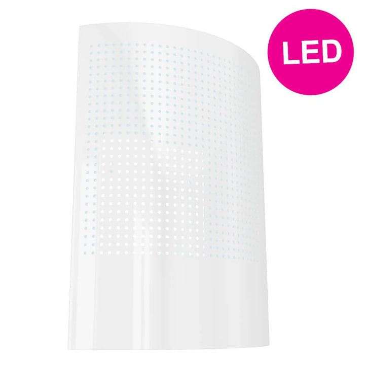 Trampa UV LED Sunburst 10W E27 discreta para hoteles y restaurantes antimoscas hasta 40 m² con diseño decorativo